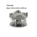Creative 3D Metal Puzzle Set: Build and Discover Wonders of the World
