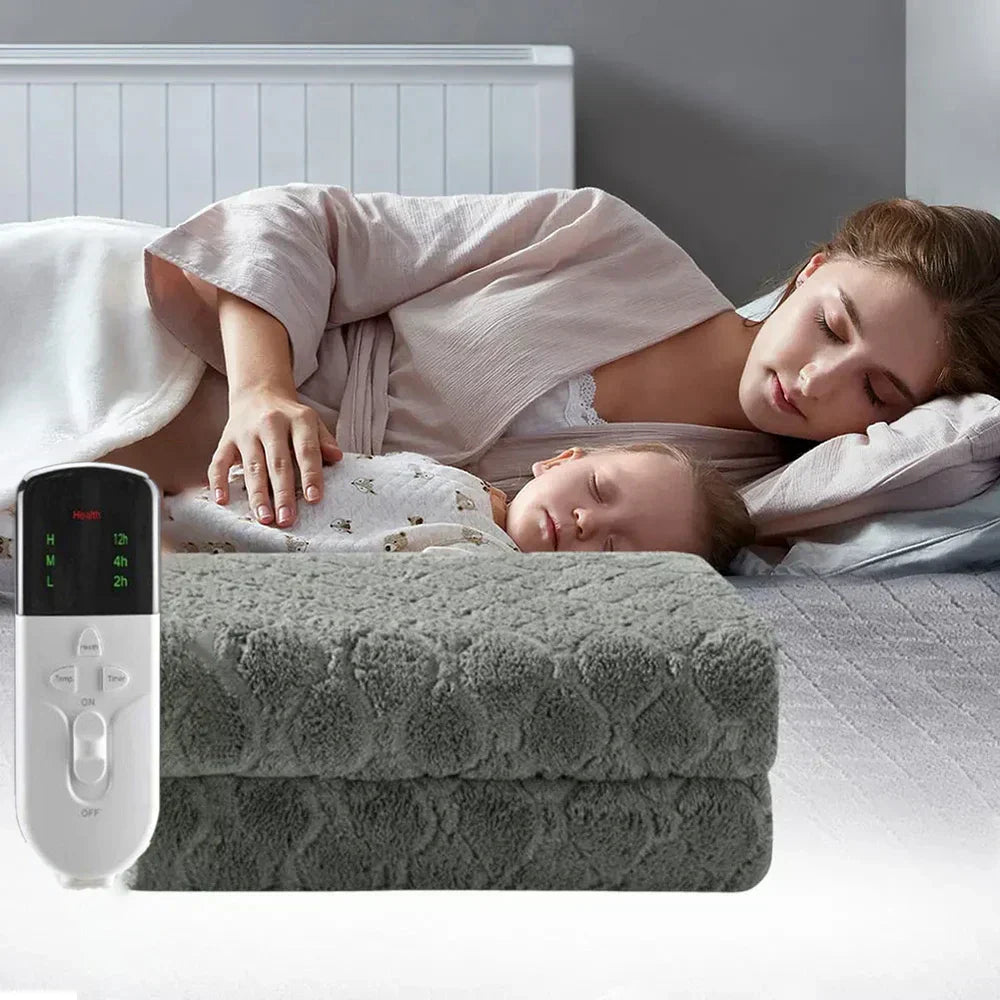 Double-Layer Heated Blanket – Electric Underblanket for Bed and Sofa, energy-saving