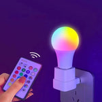 RGB E27 LED Lampe mit Fernbedienung für jede Stimmung