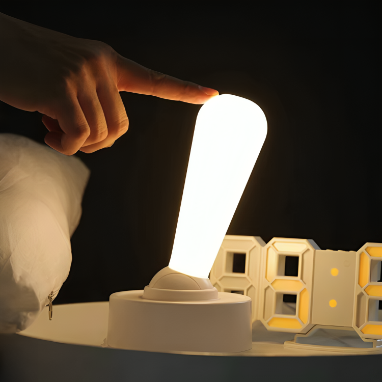 Modern Joystick Bedside Lamp | Dimmable and Cordless