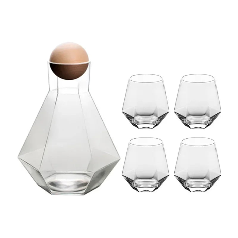 Elegantes 5-teiliges Trinkset von GlanzQuell
