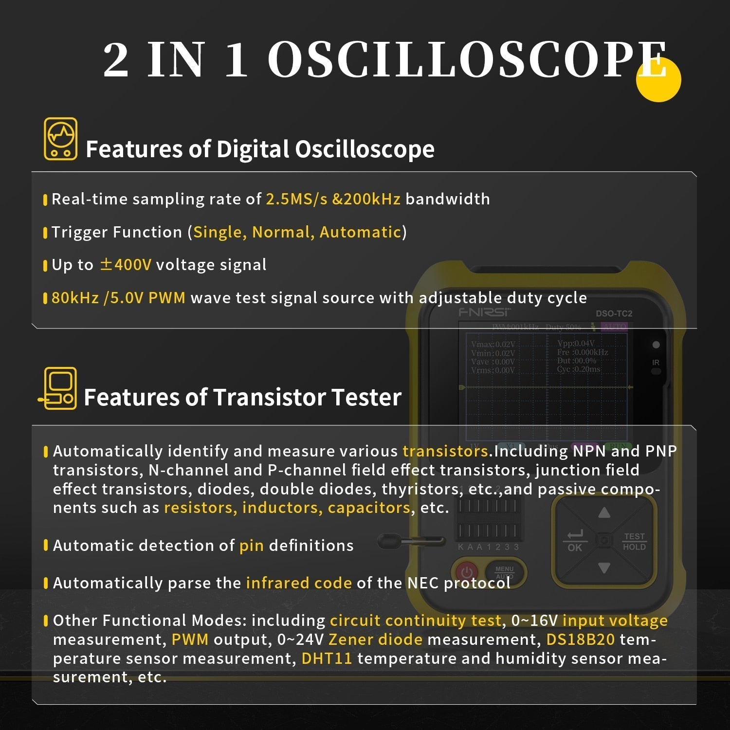 Digital Multifunction Voltage Tester | VoltMaster