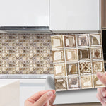 VivaMosaik 3D Wall Tile Stickers – 10 Pieces for Stylish Spaces
