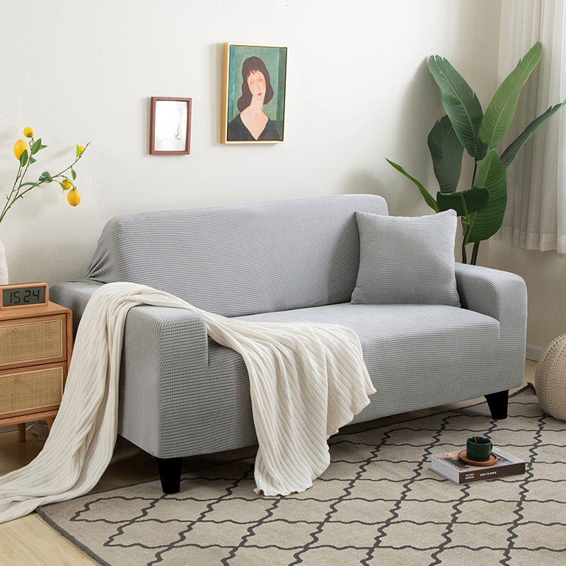 FlexiCover Elastic Sofa Covers – Protective Cover for Corner and Standard Sofas