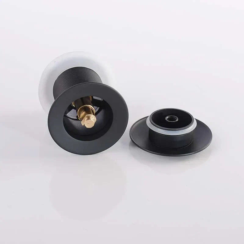 Elegant Brass Push-Down Waste Solution – 11 Colors Available