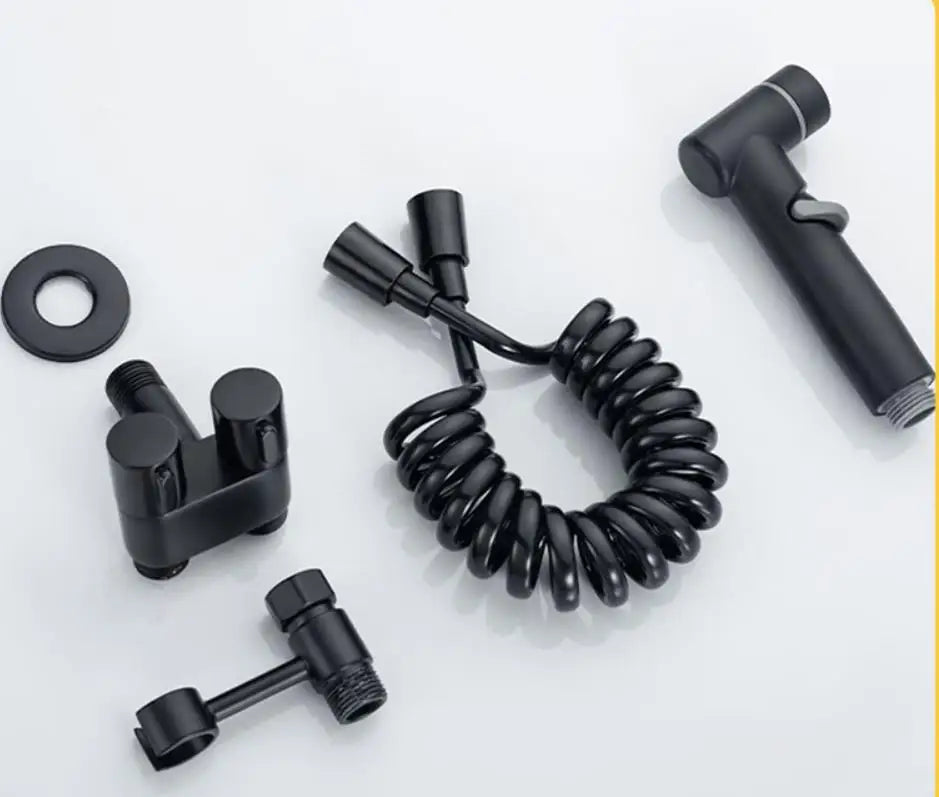 AquaSmart Bidet Companion - High-Quality Wall-Mounted Hygiene Set