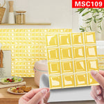 VivaMosaik 3D Wall Tile Stickers – 10 Pieces for Stylish Spaces