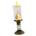 Christmas Water Candle with Crystal Echo