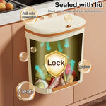 Wandmüllbehälter für Küche & Bad – 8,5L / 12L mit Deckel