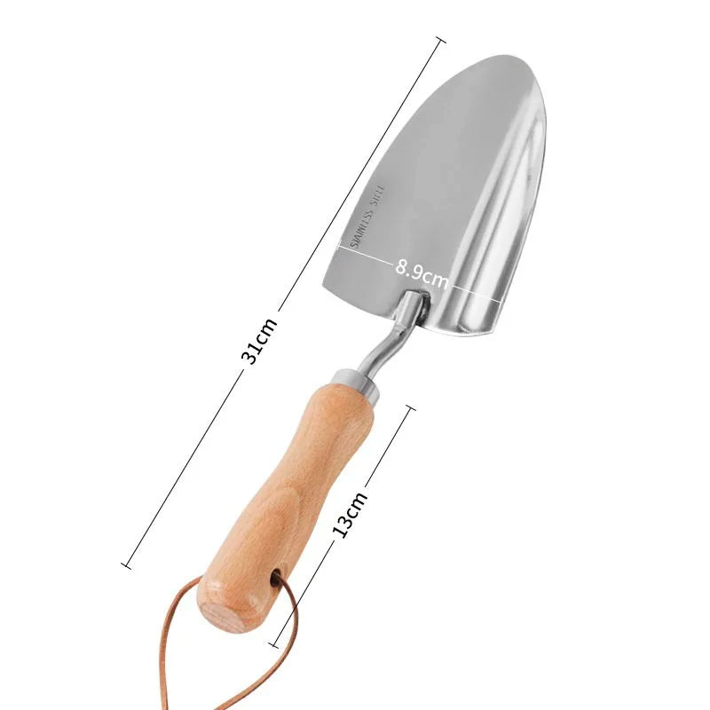 Hochwertiges 5-teiliges Gartenwerkzeug-Set mit ergonomischen Griffen