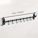 Wall Shelf for the Kitchen – Multifunctional Organizer for Lids, Spatulas, and Kitchen Utensils