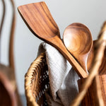 NaturPur – Elegant Wooden Cookware Set with Storage Basket