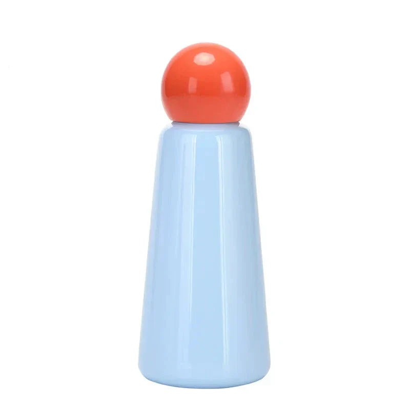 Elegant stainless steel bottle with dual color design