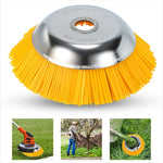 Robust Weed Brush for Lawnmowers – 22 cm Diameter