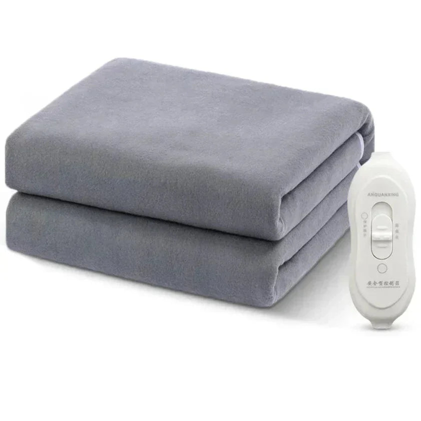 Electric Heated Blanket with Thermostat Control 220V – Smart Temperature Regulation for Consistent Warmth on Cold Days