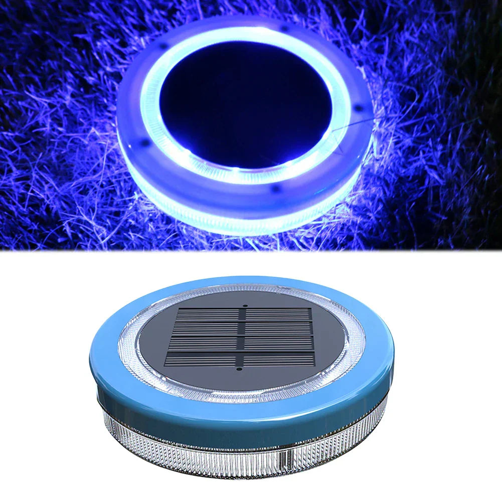 Energieeffiziente LED-Poolbeleuchtung | Schwimmend & wasserdicht in Blau