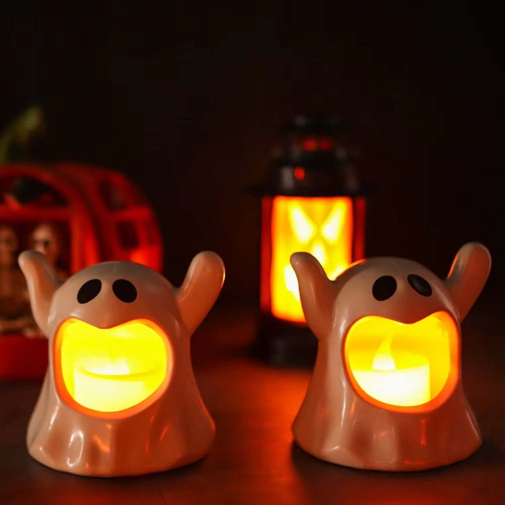 Lights for Halloween – LED Ghost Lighting with Battery Operation