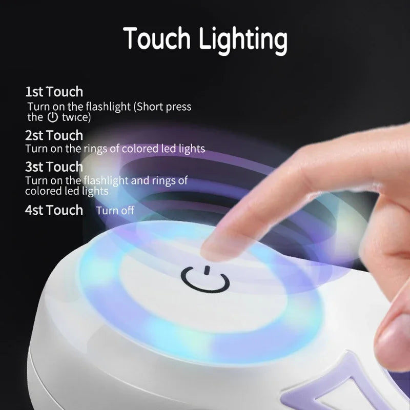 Sicherheitsleine mit LED für Hunde und Katzen | Flexibel & Ergonomisch | Ideal bei Nacht