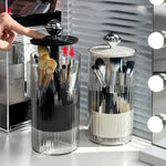 Makeup Brush Organizer with Automatic Lifting Function and Luxurious Design