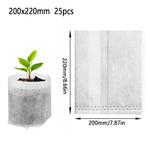 Environmentally Friendly Grow Bags – Breathable for Seedlings