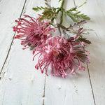 Elegante Kunst-Chrysantheme 38 cm | Realistische 10 cm Blüte