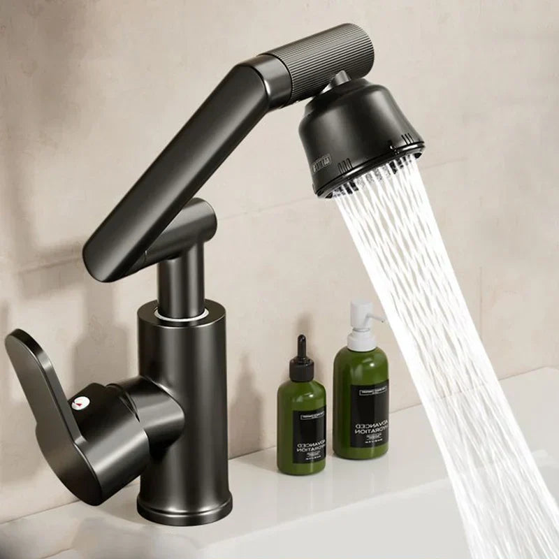 FlexiFlow 360° Universeller Wasserhahn für Waschbecken