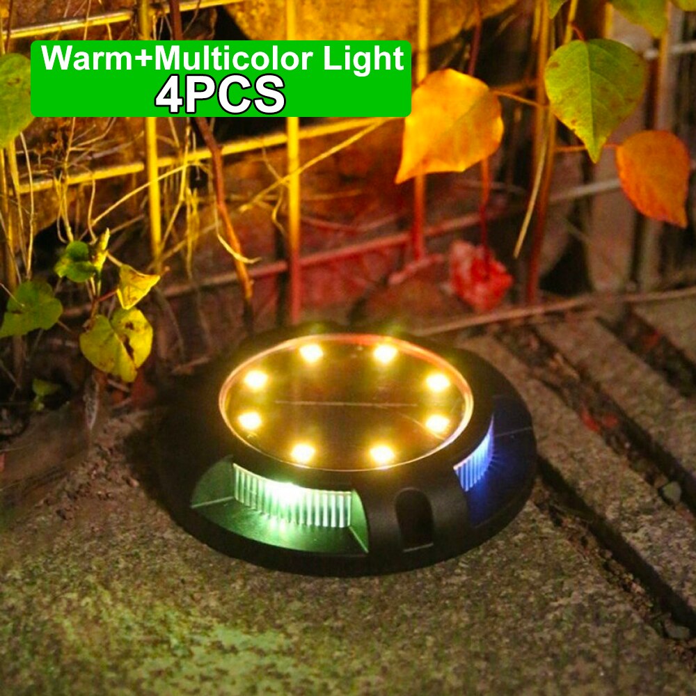 Solar-Powered Garden Lights with Color Change | LuminaGard