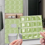 VivaMosaik 3D Wall Tile Stickers – 10 Pieces for Stylish Spaces