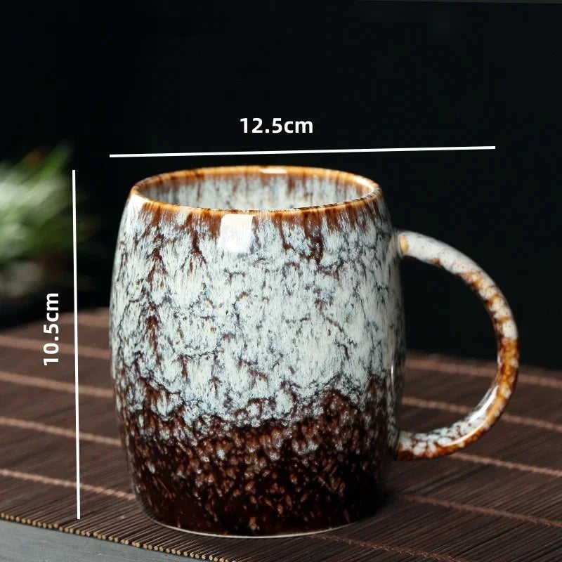 Keramiktasse in Weiß mit Athena-Motiv