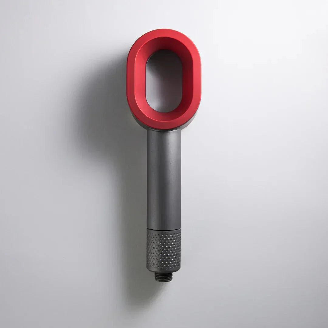 Wasserfilter-Duschkopf AquaGlow – Hochdruck, wassersparend, rundes Handmodell
