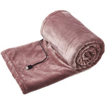 Electric USB Heated Blanket 99x79 cm – Cozy Blanket with 3 Heat Settings, Ideal for Home, Office, and On the Go for Added Comfort