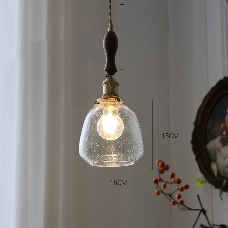 Elegante Kristall-Pendelleuchte im Vintage-Stil