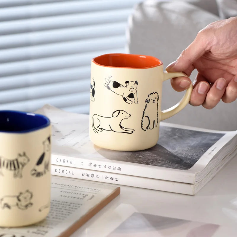 Kaffeetasse für Katzen- oder Hundeliebhaber