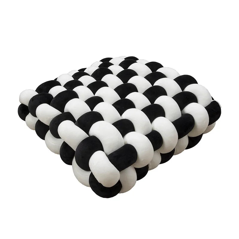 Thick Woven Knot Pillow