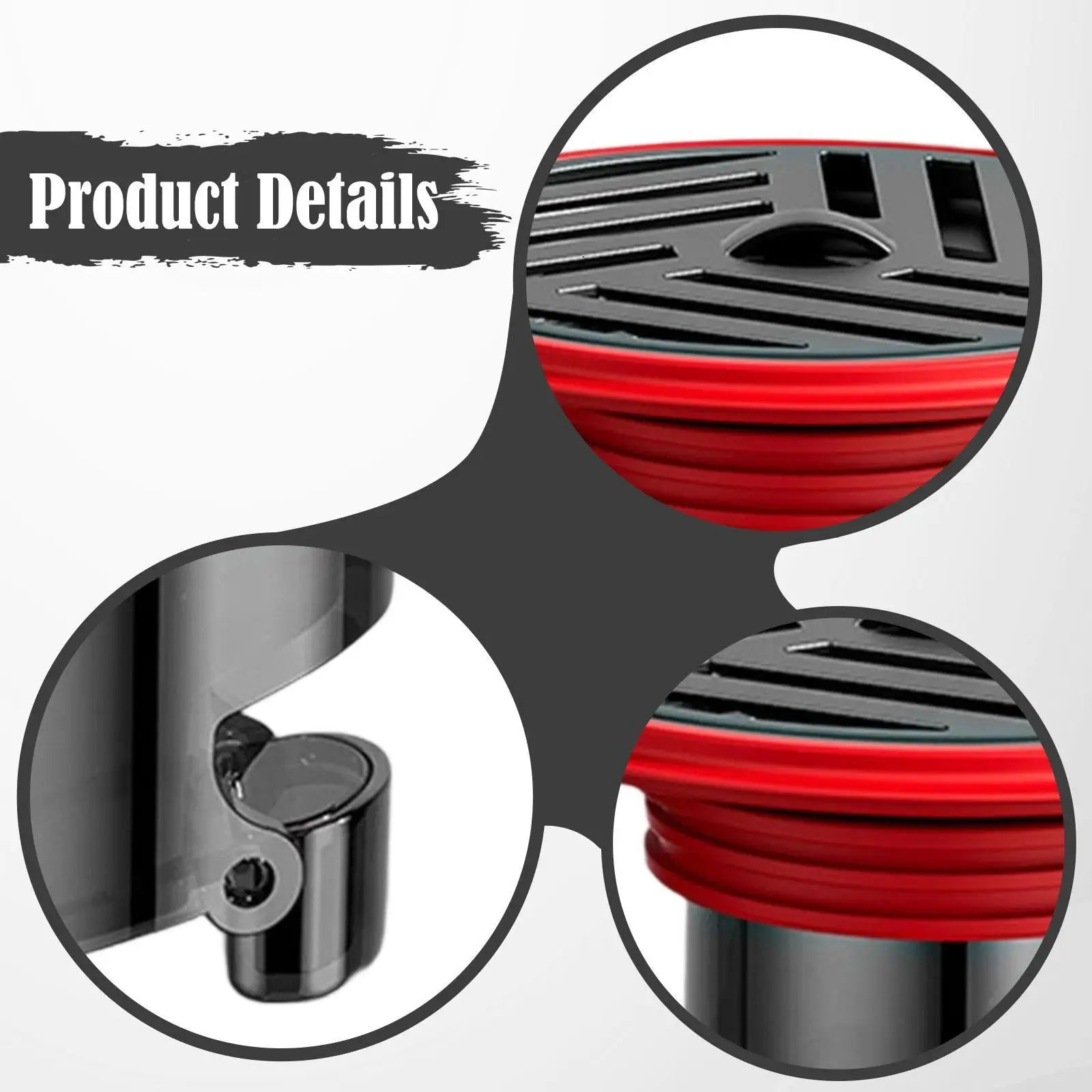 SmartDrain Kompakter Abfluss – Edelstahl & Silikon Rückflussschutz für Bad, Dusche & Küche