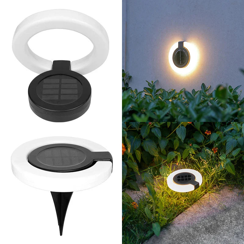 Adjustable Solar Garden Light with 360° Light Control