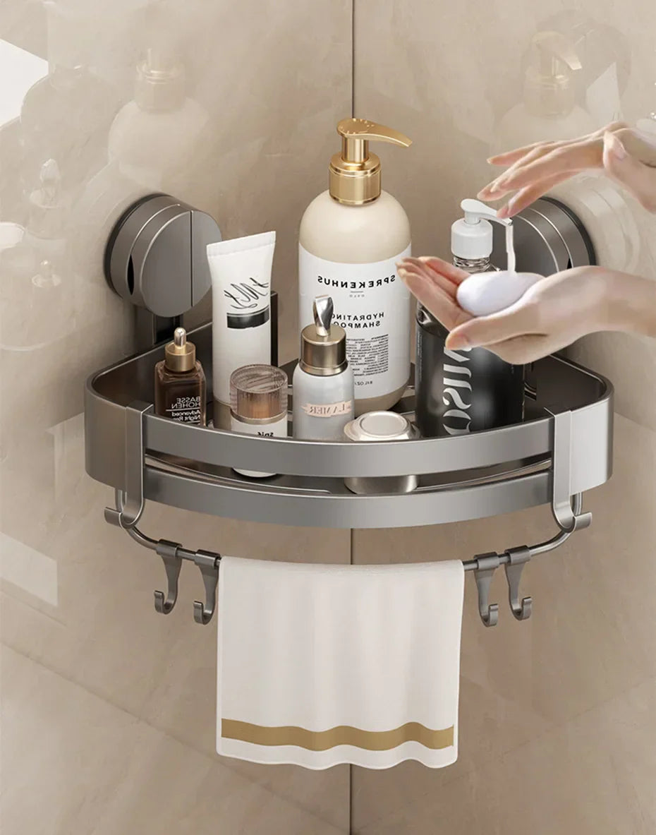 SmartFix – Elegantes Duschregal mit Saugnäpfen ohne Bohren