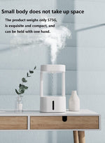 Luftbefeuchter mit Wasserfall-Design und Anti-Schwerkraft-Technologie