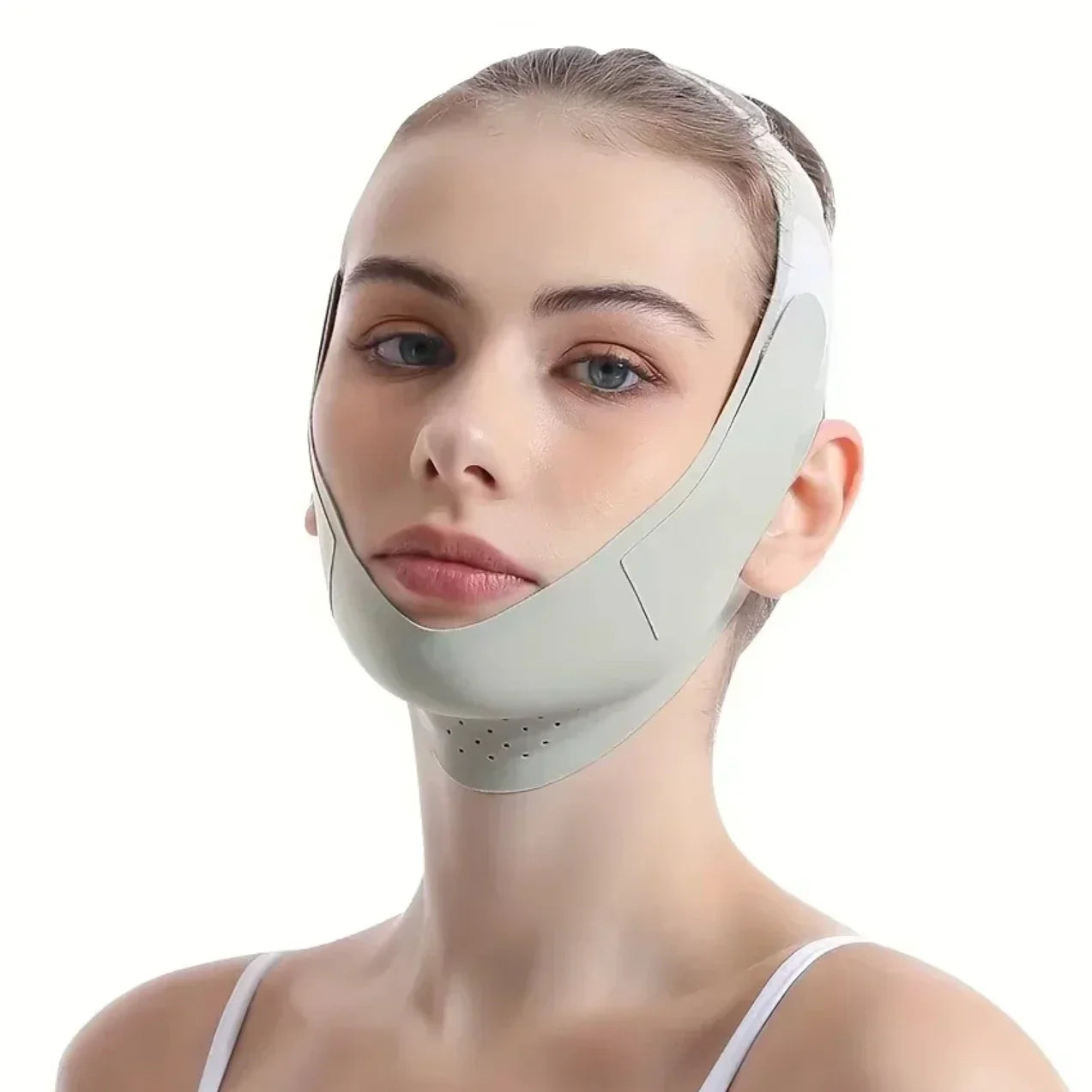 Gesichtskonturen straffen mit der V-Form Maske | Atmungsaktiv & Hautfreundlich