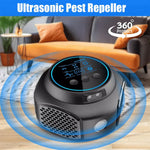 Ultrasonic pest repeller for power outlets