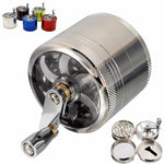 Elegante Kräutermühle aus Aluminium | 4-teilige Präzision