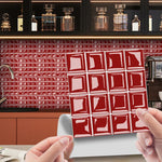 VivaMosaik 3D Wall Tile Stickers – 10 Pieces for Stylish Spaces