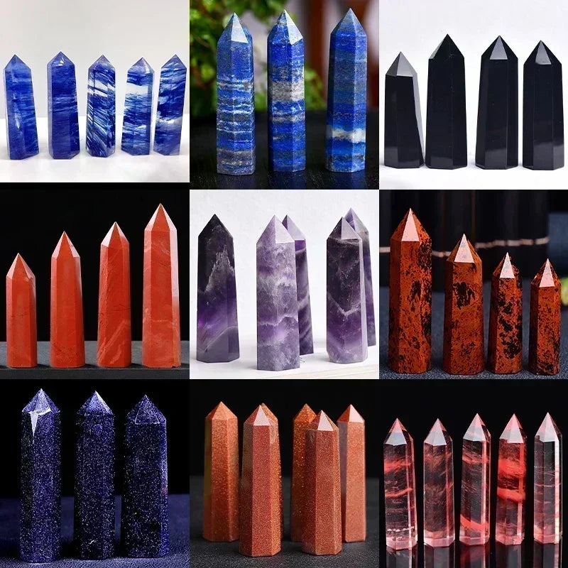 Kristallklarer Obelisk aus Naturquarz | Spirituelle Energie für dein Zuhause