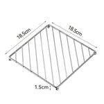 Stainless Steel Coaster for Optimal Heat Protection | Ø 120 mm