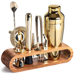 10-teiliges Cocktail-Shaker-Set aus Edelstahl – Perfekt für Partys und Mixgetränke