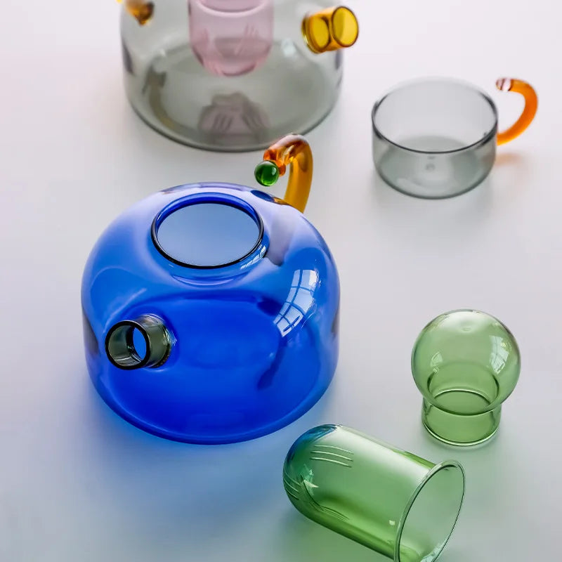 Colorful teapot