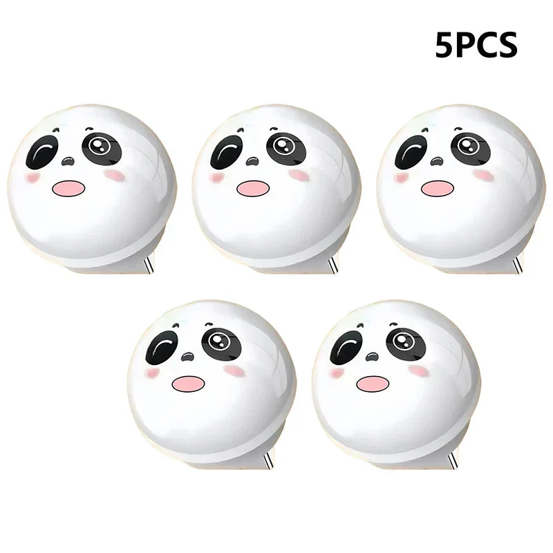 Cute Panda LED Night Light with Voice Control