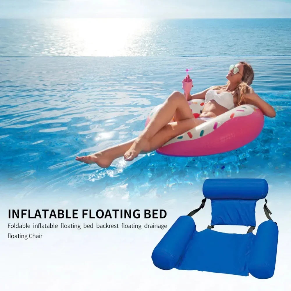 Schwebender Wasserhängesessel | Komfort für Pool & Strand | 100×120 cm
