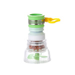 Universal Faucet Attachments with 360° Rotation and Water-Saving Function