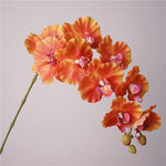 Künstliche Phalaenopsis-Orchidee mit 9 Blütenköpfen